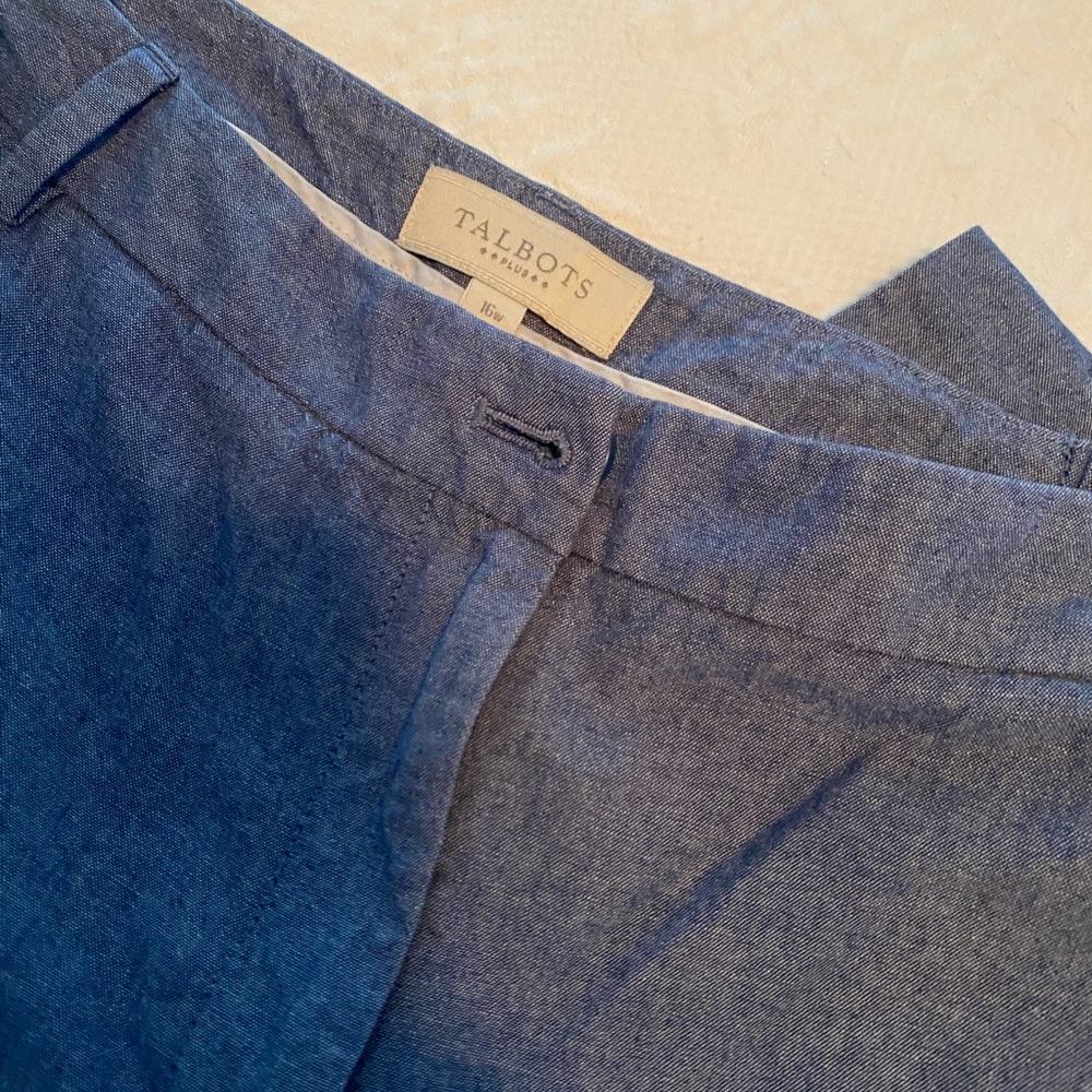 Talbots women's Classic Blue Chinos